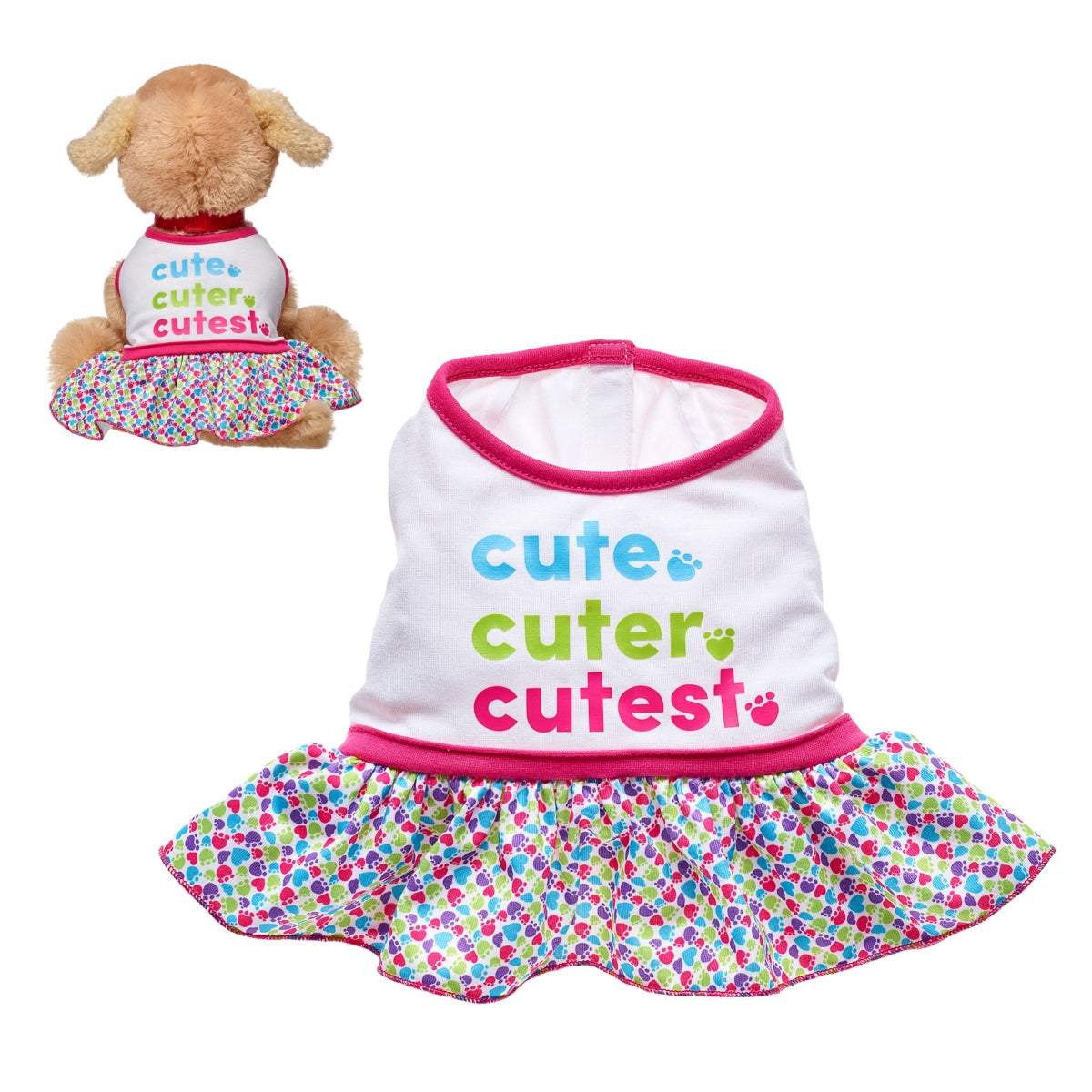 Vestido Cute Promise Pets Build-A-Bear Categoría: Vestido Tipo producto:  Doll Accessories
